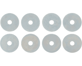 Eureka 8 x Flat Washers 8 x 38 x 1.5 mm