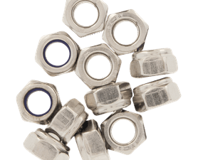 Build and Fix 10 x 8mm Stainless Steel Nylock Nuts