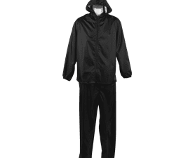 Beck Rubberised Contract Rainsuit Black S