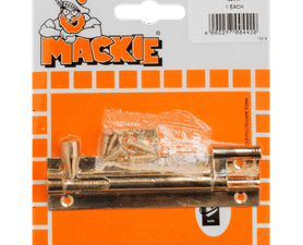 Mackie Barrel Bolt Neck Brass 100 mm