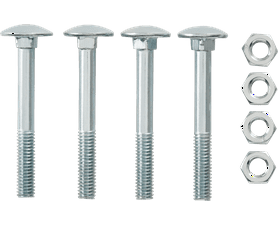 Eureka 5 x 30 mm Machine Screw and Nut Countersunk 10 Pack