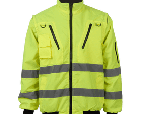 Beck Thermal Zip Jacket Lime L