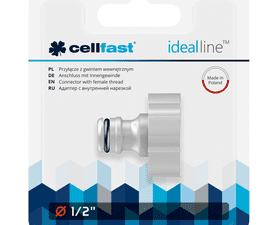 Cellfast CF50-655 Tap Connector Female Thread Grey 19 mm Blister