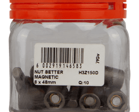 Eureka 8 x 48mm Magnetic Nut Setter 10 Pack