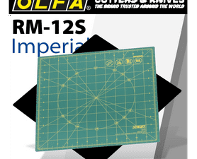 Olfa Inches Grid Rotating Mat (300 x 300mm)