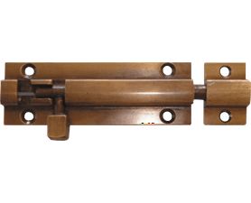 Euro Brass Barrel Bolt Hd Antique Brass 100 x 32 mm