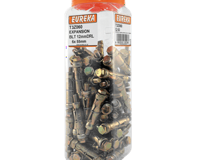 Eureka 60 x DRL Expansion Bolts 12 x 6 x 55 mm