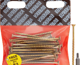 Eureka 1FC80U 4 x 75 mm Cut Screw Smooth Shank 30 Pack
