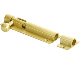Build and Fix Barrel Bolt Heavy Duty Brass 100 x 33 x 16 mm