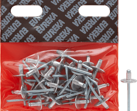 Eureka Large Flange Aluminium Blind Rivets 4.8 x 8 mm