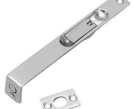 Dortello Flush Bolt Satin Nickel 150 x 20 x 34 mm - Exclusive to Build and Fix