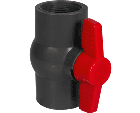 Rovic Leers Threaded PVC Ball Valve 40 mm