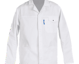 Beck Poly Cotton Long Sleeve Dust Coat White Size 48