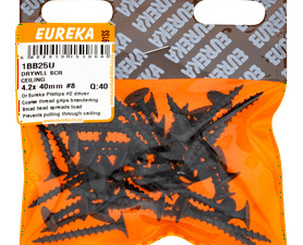 Eureka 40 x Drywall Screws 40 x 4.2 mm