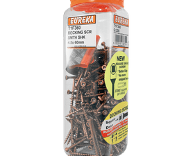 Eureka 4.5 x 60 mm Decking Screw Smooth Shank Q200