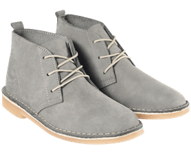 Bata Ladies Nubuck Safari Shoe Charcoal Size 5