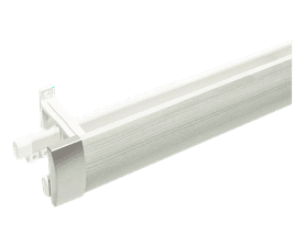 Finishing Touches Double Rod and Track Grey 3000 x 64 mm