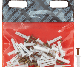 Eureka 6Q10 5 x 25 mm Nail In Rimmed White 30 Pack