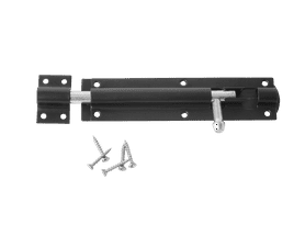 Mackie Barrel Bolt Straight Black 150 mm