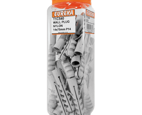Eureka 14 x 70 mm Wall Plug Q30 P14 Nylon