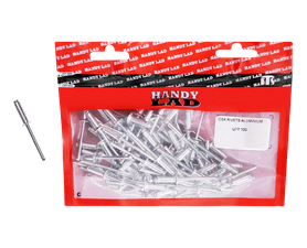Rutherford 100 x Countersunk Aluminium Rivets 18 x 4.8 mm