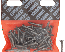 Eureka 1BK40U 5 x 30 mm W/Screw Countersunk Steel 60 Pack