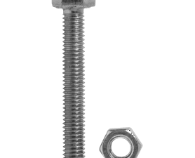 Build and Fix BP-SETN0640-8 8 x Hex Bolts and Nuts Set 6 x 40 mm