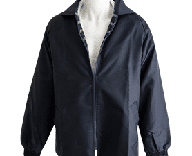 Beck Flannel Windbreaker Black XL