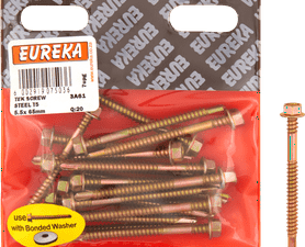 Eureka 3A61 5.5 x 65 mm Tek Screw Hex 20 Pack