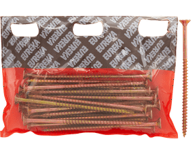 Eureka 1FI90U 6 x 120 mm Cut Screw Smooth Shank 25 Pack