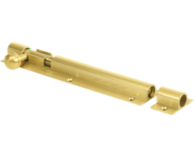 Build and Fix Barrel Bolt Heavy Duty Brass 150 x 33 x 16 mm
