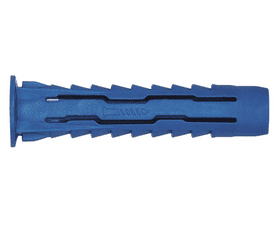 Rawlplug 4 x Universal Nylon Plugs and Screws Silver 12 x 60 mm