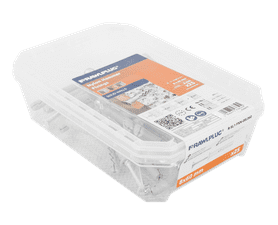 Rawlplug 25 x Hammer in Plugs and CSK Screws Silver 8 x 60 mm