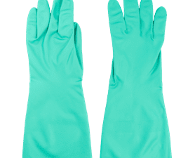 Robust Nitrile Coated Glove Green 7/S