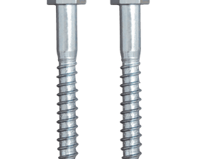 Eureka 1CC80U 12 x 90 mm Coach Screw Galvanised 2 Pack