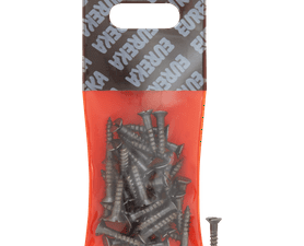 Eureka 1BJ20U 4 x 20 mm W/Screw Countersunk Steel 40 Pack