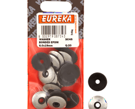 Eureka 20 x Bonded Washers 6 x 19 mm