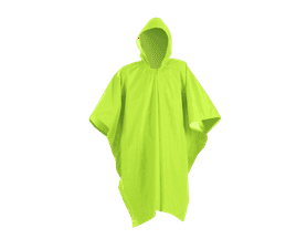 Beck Rubberised Poncho 1 Size Fits All Lime