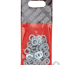 Eureka 50 x Galvanised Flat Washers 6 mm