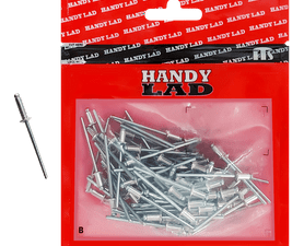 Rutherford 100 x Aluminium Blind Rivets 10 x 3.2 mm