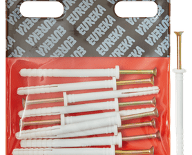 Eureka 6Q80 6 x 70 mm Nail In Rimmed White 10 Pack