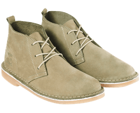 Bata Ladies Nubuck Safari Shoe Olive Size 7