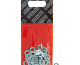 Eureka 50 x Galvanised Flat Washers 5 mm