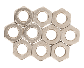 Build and Fix 10 x M10 Stainless Steel Hex Nuts