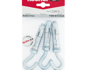 Fischer FWB M10 Hook Wall Bolt