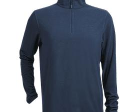 Hi-Tec Interceptor Mens 1/4 Zip Fleeze Top Navy M