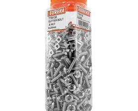 Eureka 250 x Gutter Bolts and Nuts 6 x 25 mm