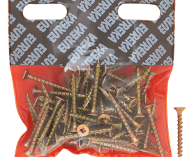 Eureka 1FE50U 4.5 x 40 mm Cut Screw Full Thread 75 Pack