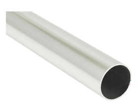 Gypsey 28 mm Chrome Curtain Rod – 2.5 m Window Curtain Pole for Eyelet Curtains