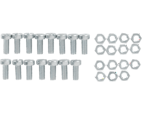 Eureka 5 x 12 mm Machine Screw and Nut Cheesehead 12 Pack